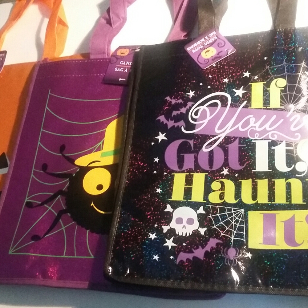 3 Halloween Tote Bags - If You Got It Haunt It